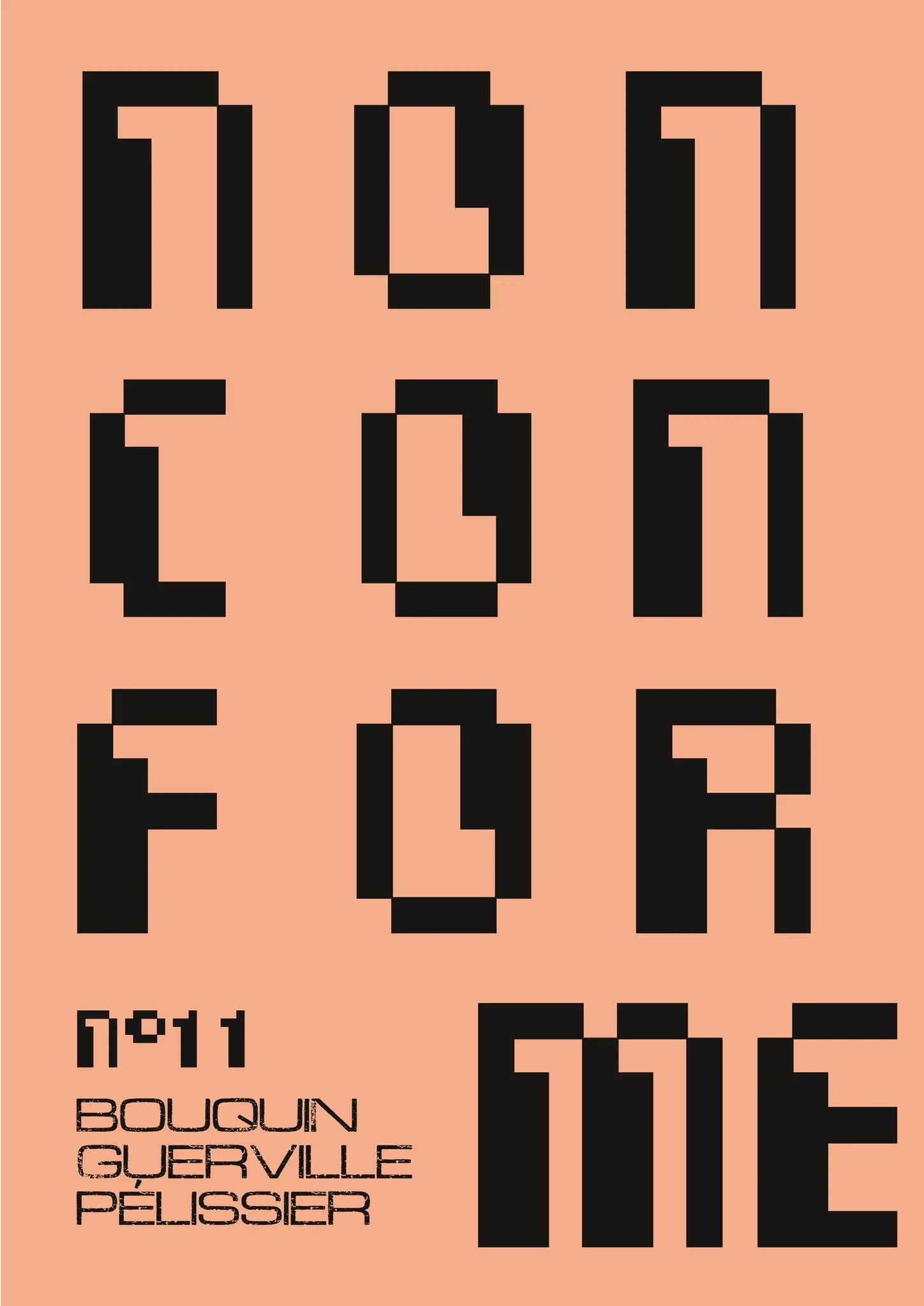 Couverture du numéro 11 du webzine Non Conforme